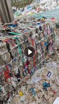 出售杂膜压包，月供100吨