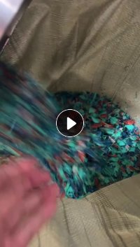 长期出售PE钢卷包装皮破碎料