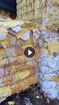 出售废不干胶纸,面材是铜版,底纸是淋膜纸的那种