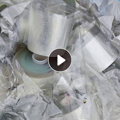 大量收pet带胶不带胶复合料各种颜色