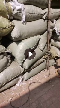 出售白色绢花下脚料35吨左右