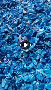 处理一批小蓝桶破碎料，现货4.2米一车