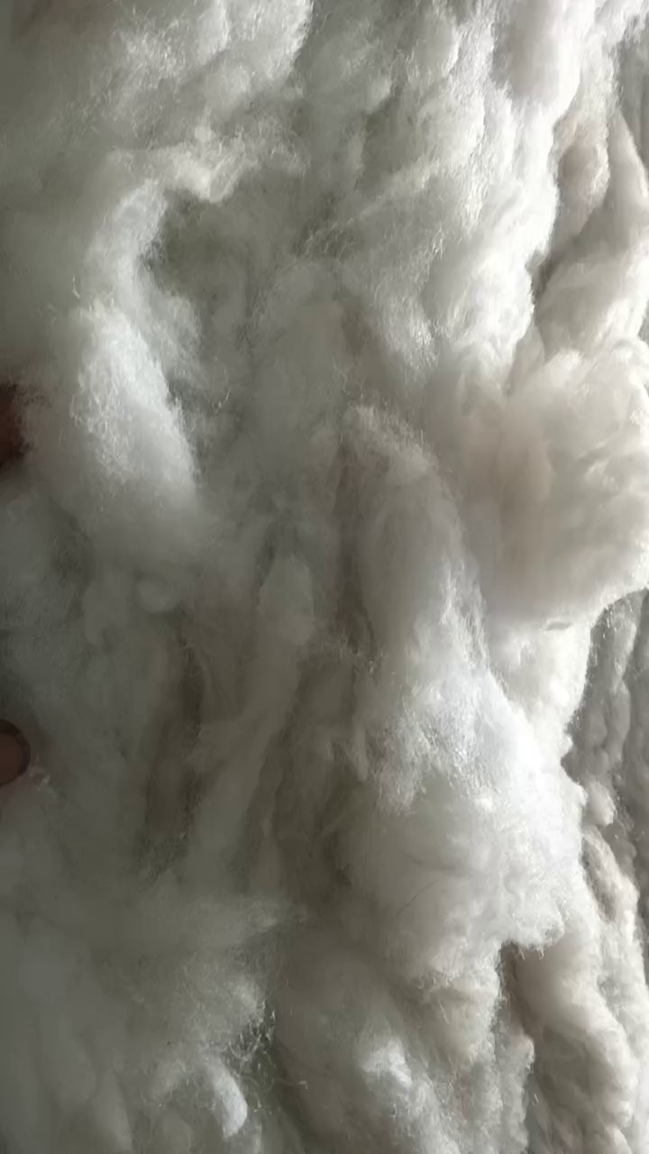 长期出售开花丝棉，开松好的丝绵，丝绵开松料