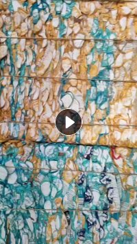 出售泡面纸桶废料，全新未使用压块