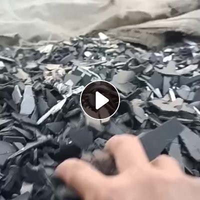 出售PP黑丙破碎料，现货20多吨，都甩干可以直接上机