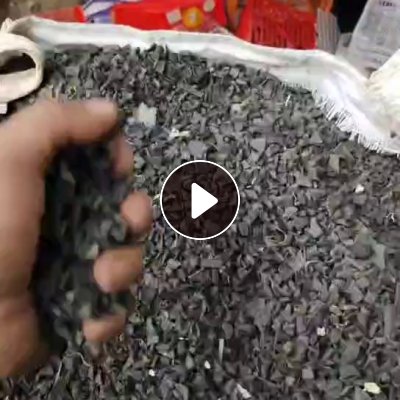 出售黑色水果筐破碎料，现货够一挂车