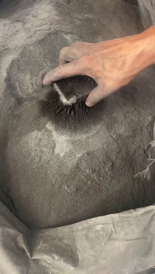 出售钢构厂下来的抛丸灰