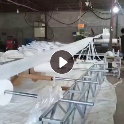 求购白色pp无纺布卷料，要求干净无钙粉不含灰分，造颗粒用