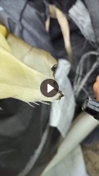 长期大量出售轮胎厂下来的丙纶废布料，丙纶废料