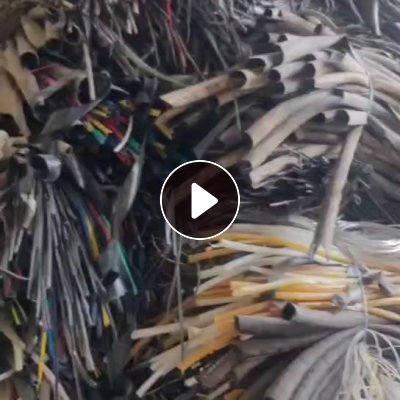 出售PVC线皮毛料，现货十几吨