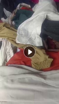 长期大量出售旧衣服统货，现货够车