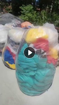 手提袋厂出售花色PP无纺布边料