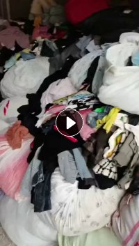 长期大量出售旧衣服统货，小区货，现货够车