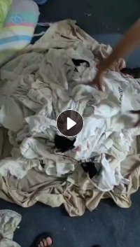 长期出售旧衣服大白料，白色开花料，每月有9米6一车