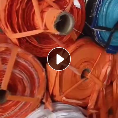 出售软质PVC废料，PVC广告布卷边料，现货一挂车30吨