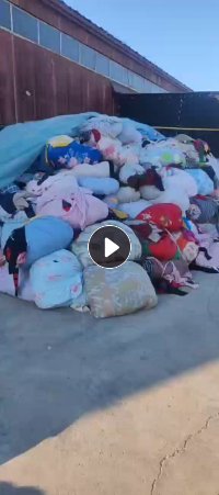 常年回收旧毛衣，新毛衣下脚料