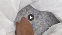 求购热洗干净PET蓝白片