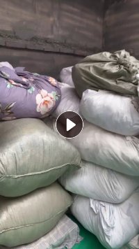 长期出售旧棉被，丝绵被，丝绵下脚料，货在河北武汉