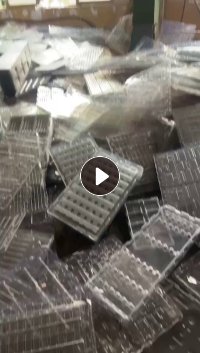 出售ps吸塑片破碎料，干净无标，月供150吨，货在山东青岛