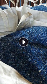出售HDPE蓝桶破碎料，月供20-30吨左右