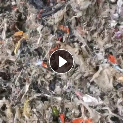 长期出售生活垃圾膜破碎料，清洗挤干的