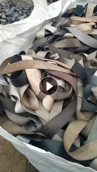 出售废旧汽车安全带,月供几十吨