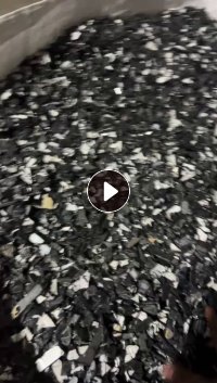 长期出售保险杠破碎料，带漆过水过磁选，现货50吨左右，每个月固定一挂车