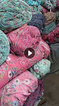出售人造棉印花处理布