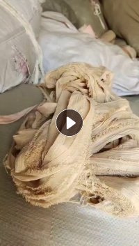 长期大量出售杂色的氨纶碎布，氨纶布条，现货有一车