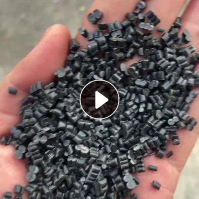 长期大量出售黑色pp编织袋颗粒，全漂过60目