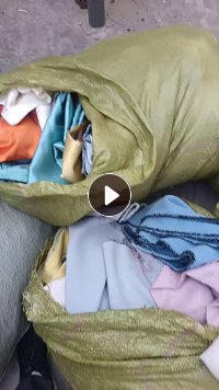 出售梭织涤纶布，桌布下脚料，涤纶废布，货在山东临沂