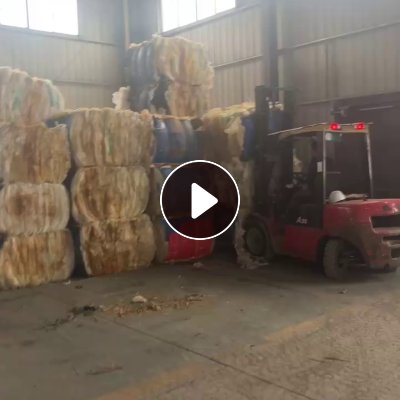 大量出售水洗缠绕膜废料