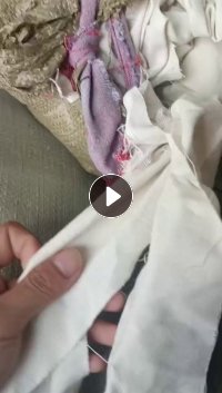 长期大量出售白色涤棉布条，涤棉废布，涤棉边角料，现货四五吨左右