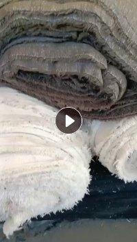 现货出售一车杂色人造毛绒，10吨左右