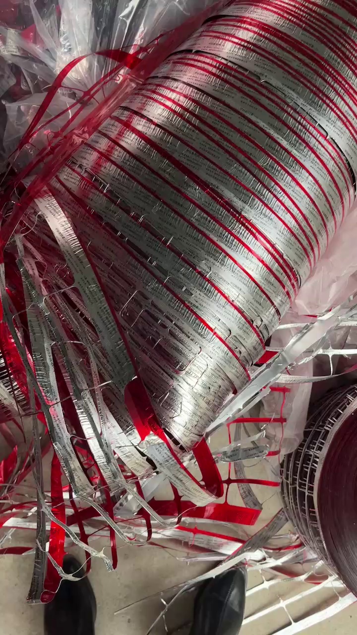 出售PVC药板下脚料，废药板，长期有货