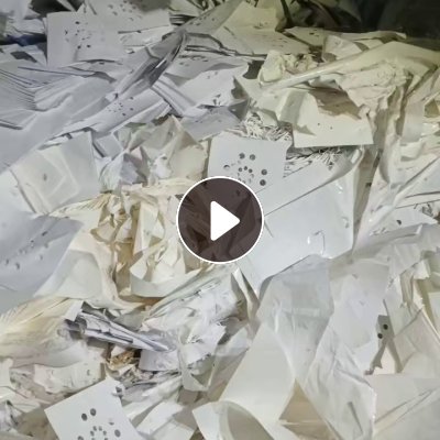 厂家长期收购纯白淋膜纸废料