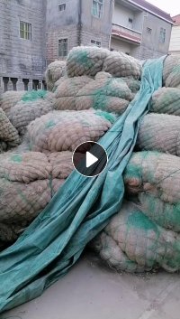 长期出售渔网,打绳子用,现货七八吨,每月60-70吨