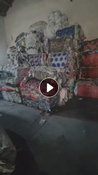 出售大块花布，白色，染色化纤布，浙江湖州厂