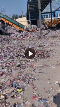 回收废布，燃烧料，供电厂用