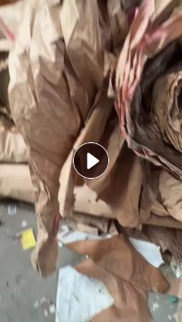 长期出售牛皮纸废料，不带膜，海绵厂下来的，有卷筒和压包料