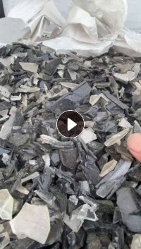 长期出售PC灯罩破碎料，白和黑色混合的，现货50吨