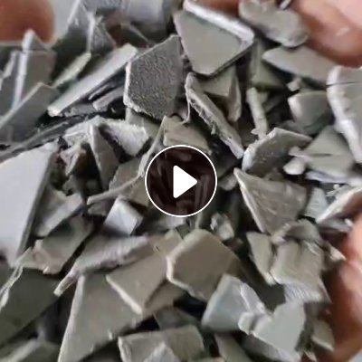 长期出售PE钢卷破碎料，可以直接上机造粒，现货20吨