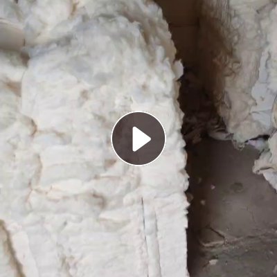 出售开松好的环纺布边纱，再生棉，现货几十吨