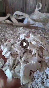 长期出售无字纯白涂料桶破碎料,现货10吨