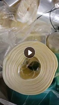 长期回收带胶PET卷筒膜，增光复合膜，造粒用，月需400吨