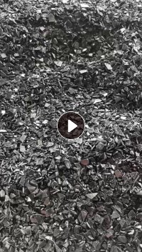 出售黑色纯PET吸塑盒破碎料，现货200吨