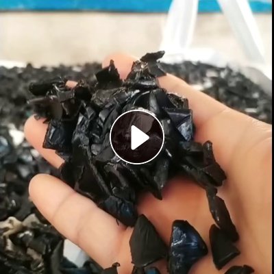 长期出售PE管道破碎料，可直接上机造粒