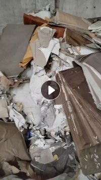 长期出售家具木纹纸废料