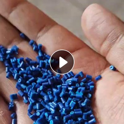  出售蓝色的pp无纺布颗粒，pp颗粒，200目，现货20吨左右