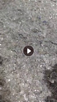 长期出售PET吸塑片破碎料，透明的现货一挂车